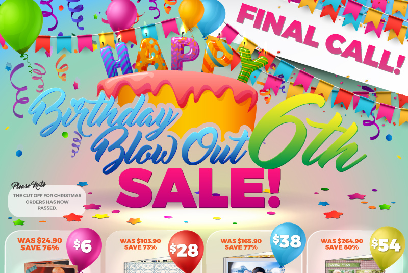 BIRTHDAY BLOW OUT SALE - enable images to see special deals